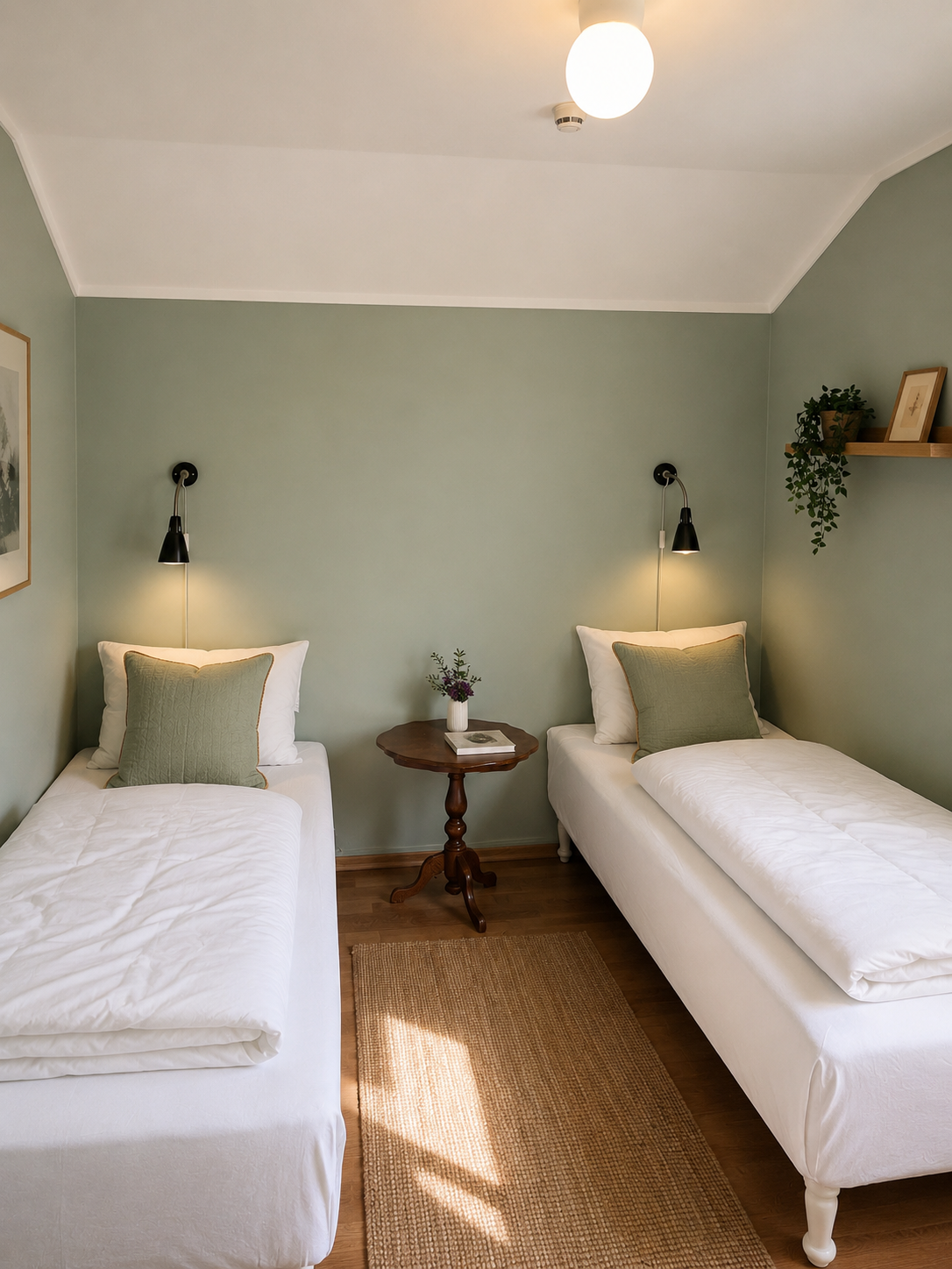 Double room in the main house på Hovstø, Seljord – bilde 8