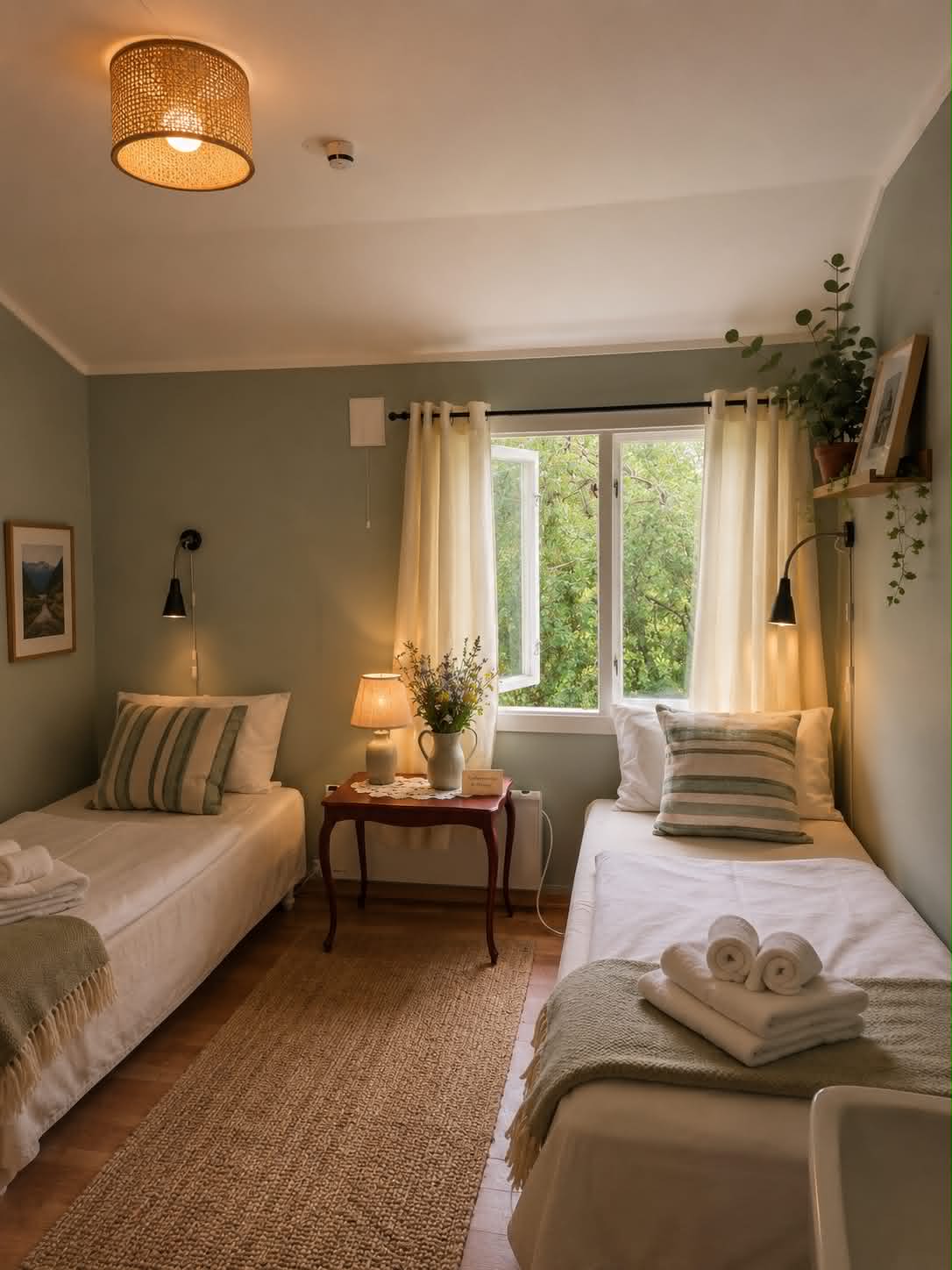 Dobbeltrom i hovedhuset