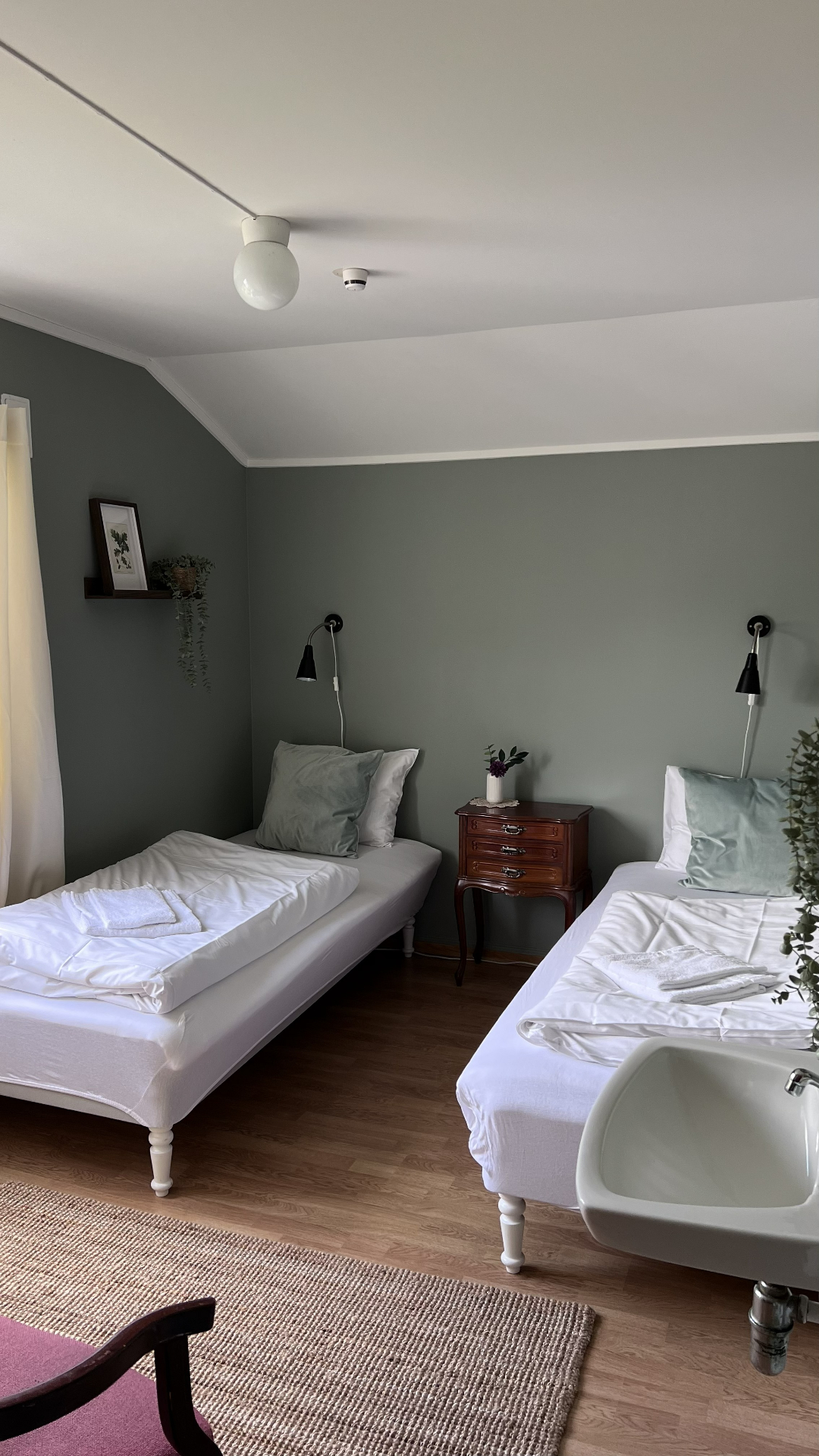 Double room in the main house på Hovstø, Seljord – bilde 3